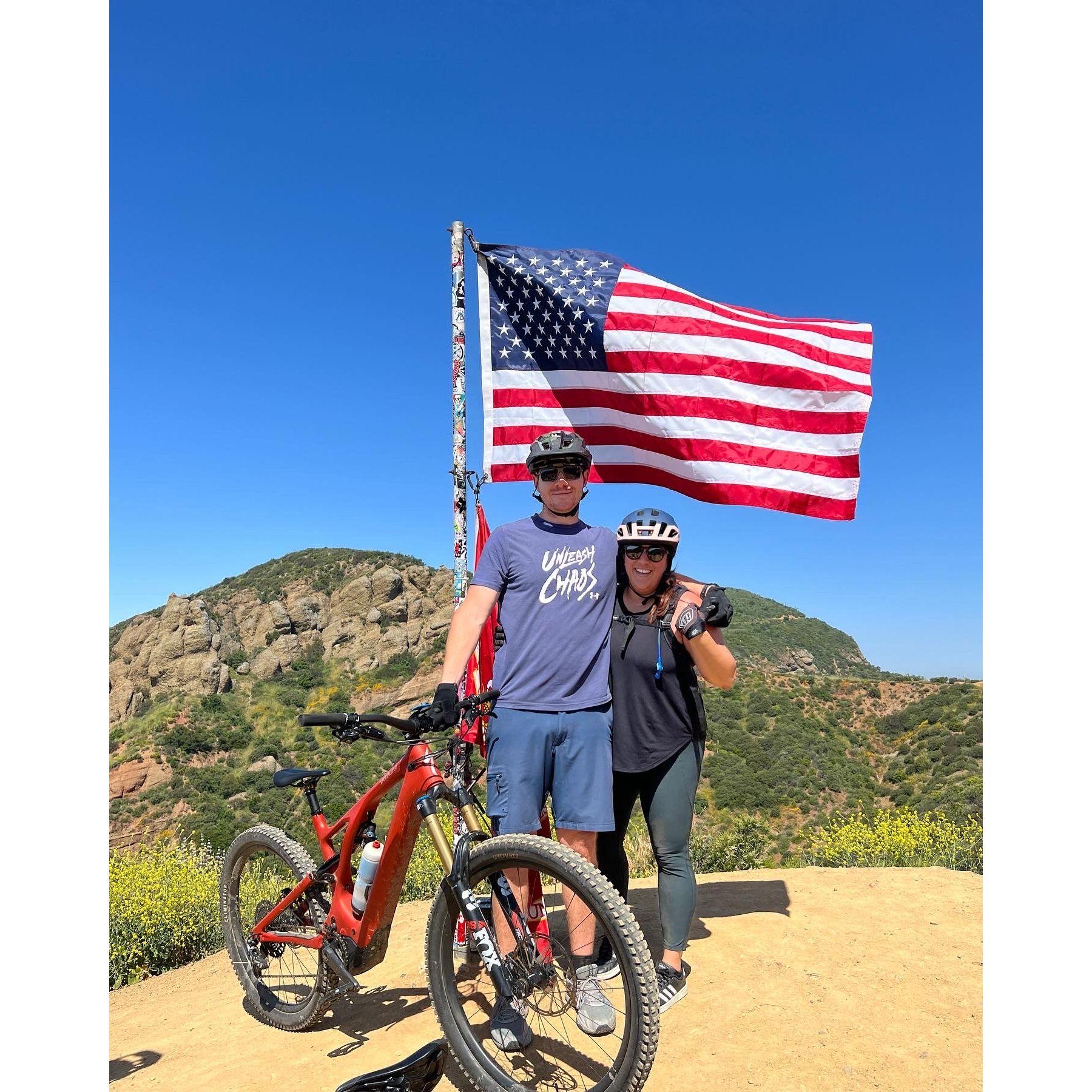 We love finding new trails to ride