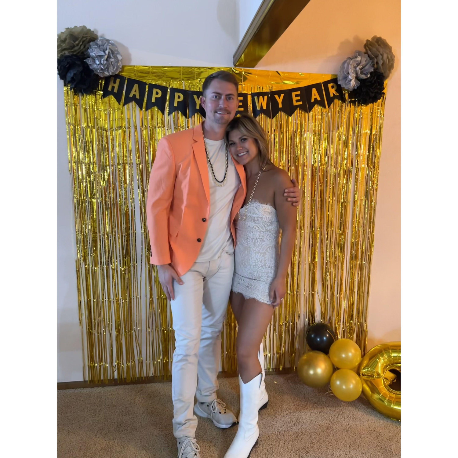 Ringing in the new year featuring Cody's favorite blazer.