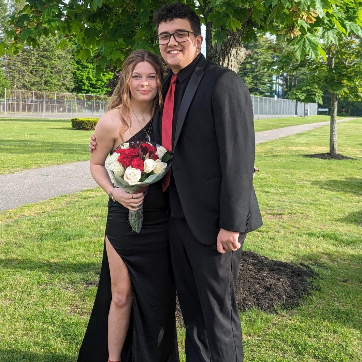 Aiden and I at my Senior Prom