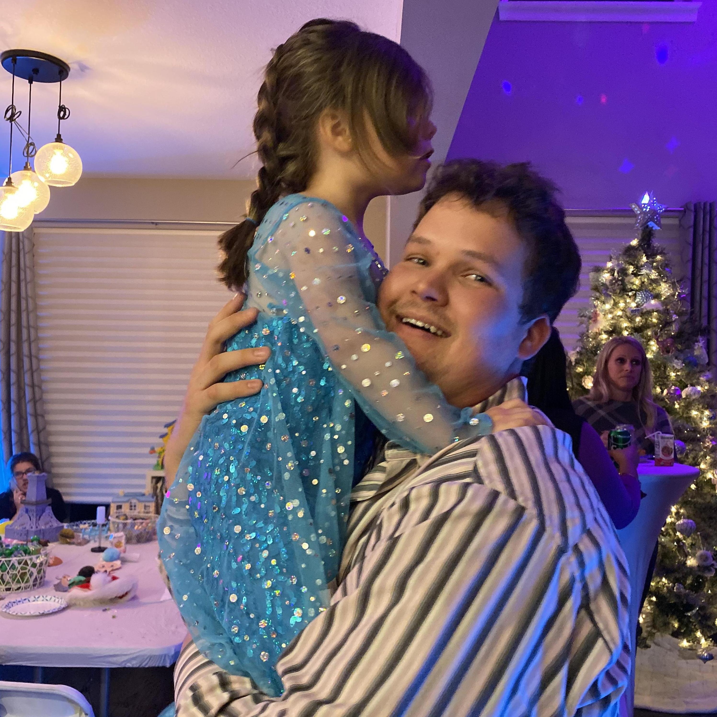 Lots of special moments with nieces and nephews