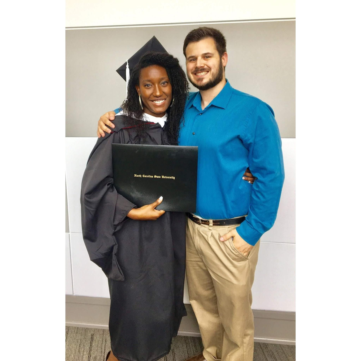 My graduation...not long before Marty proposed!