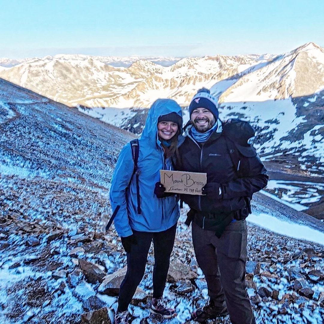 Our first 14er Mt. Bross on the Delcalibron Loop- 2024