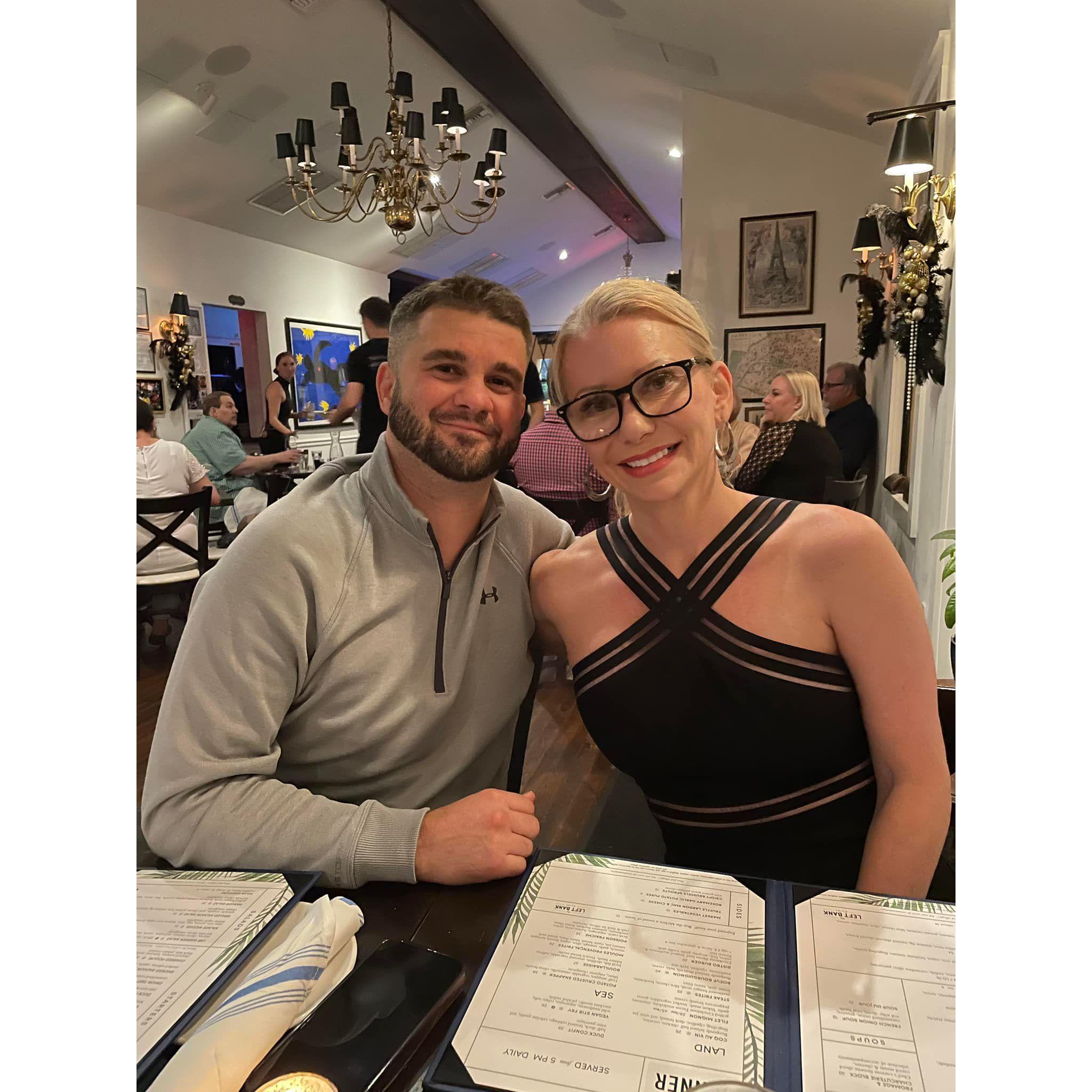 Dinner at Left Bank Bistro