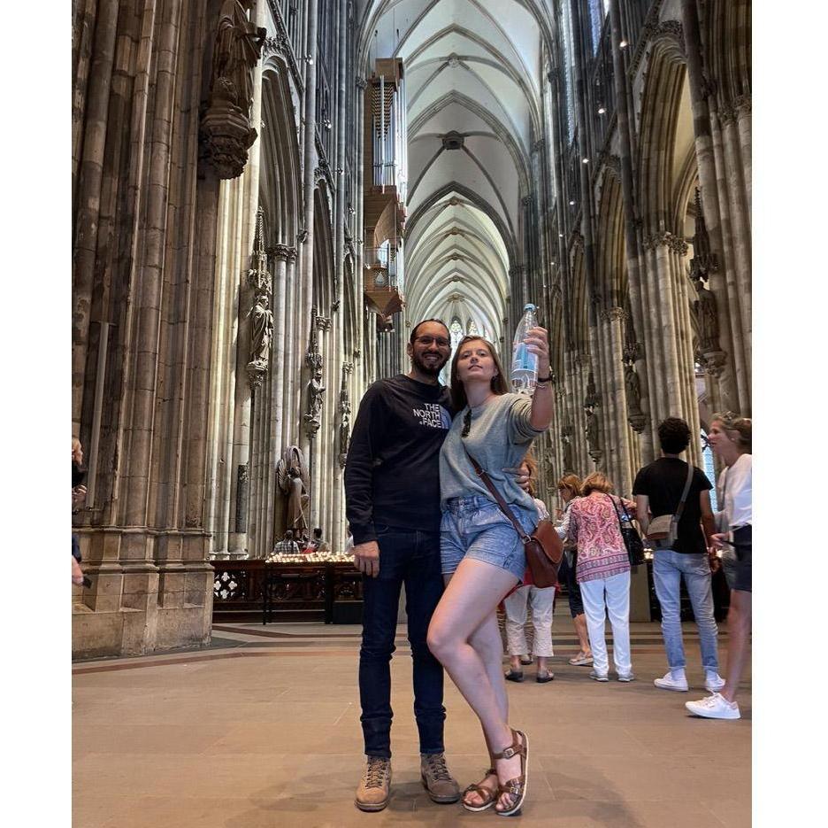The Köln Cathedral during a visit to Dani's cousins in Germany.