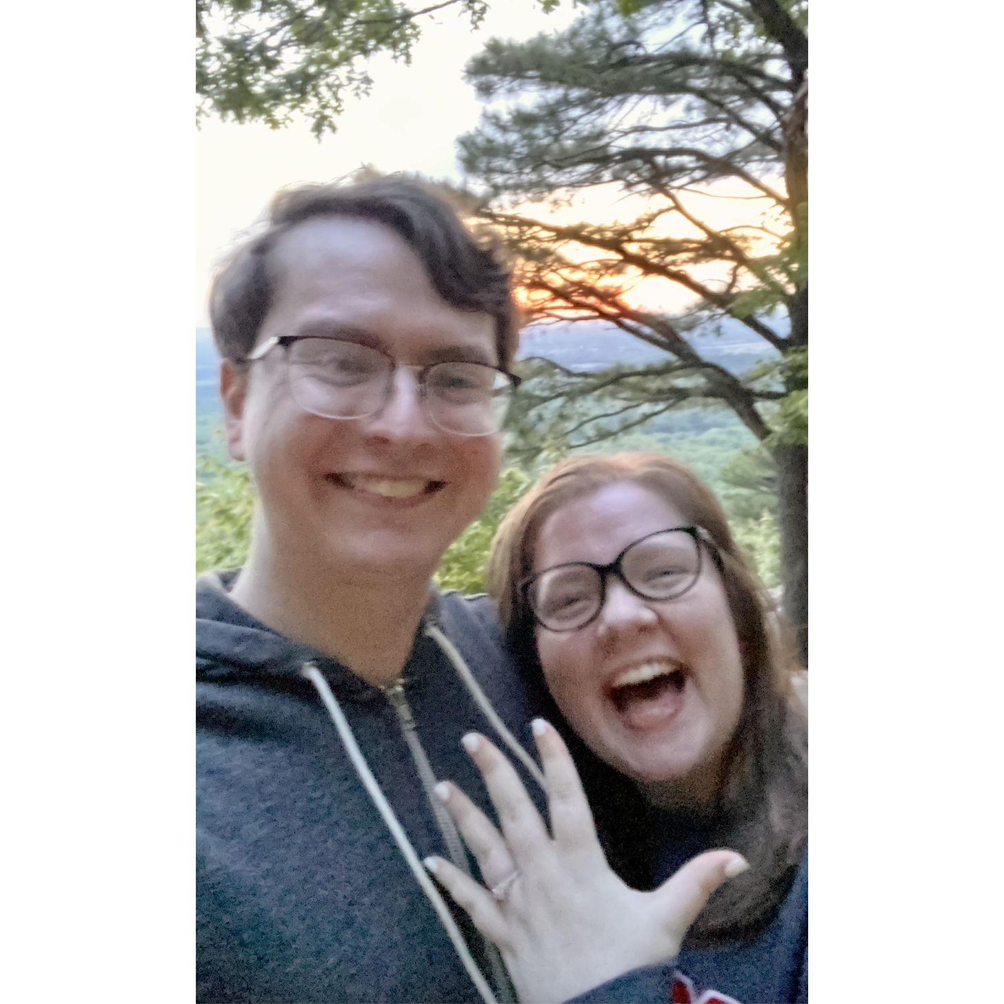 Just engaged!
