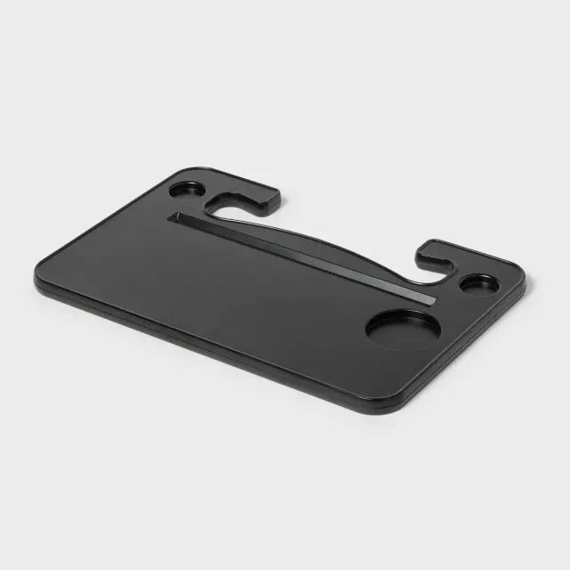 Car Steering Wheel Tray Black - Brightroom™