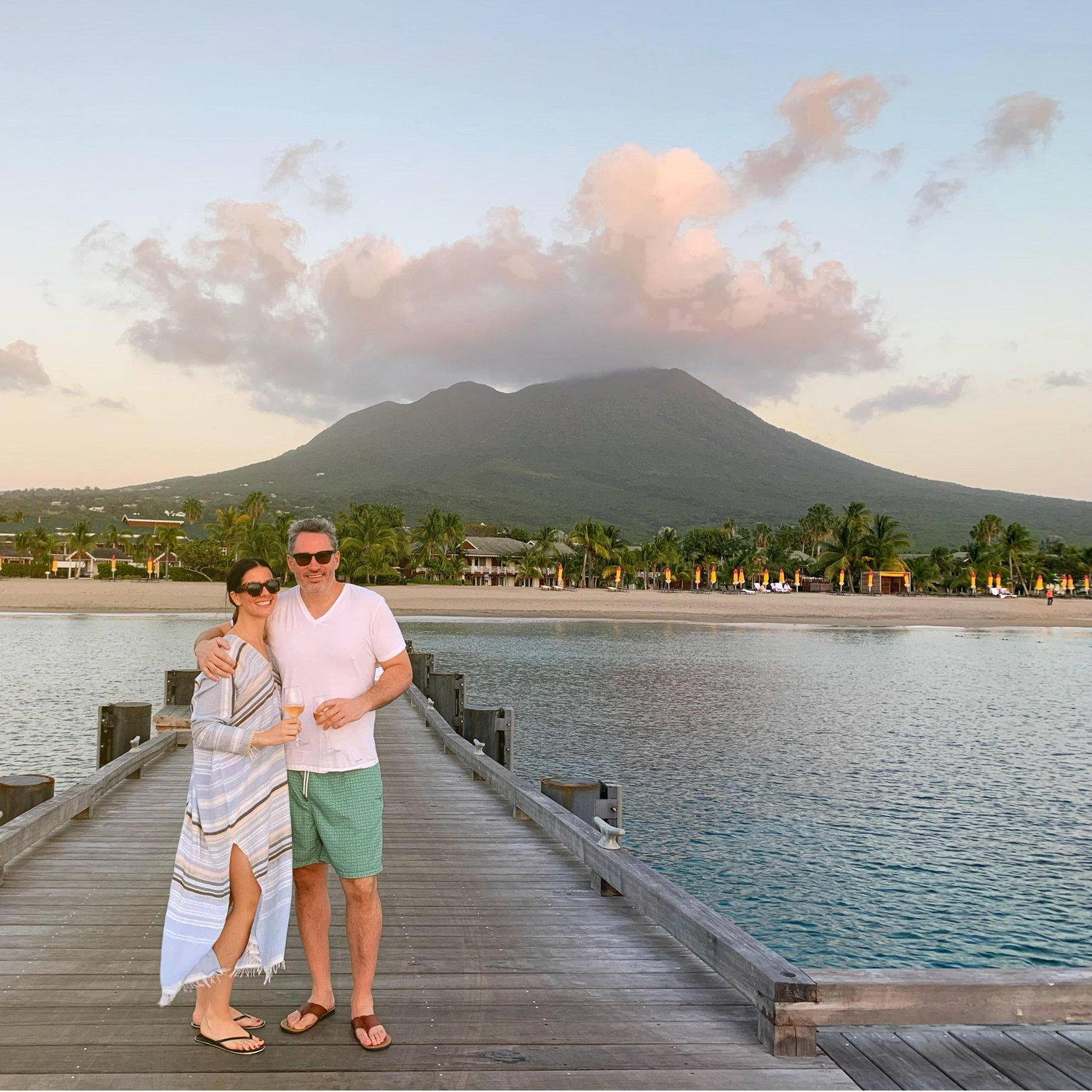 Celebrating Molly's 30th birthday in Nevis! Such a dreamy destination.