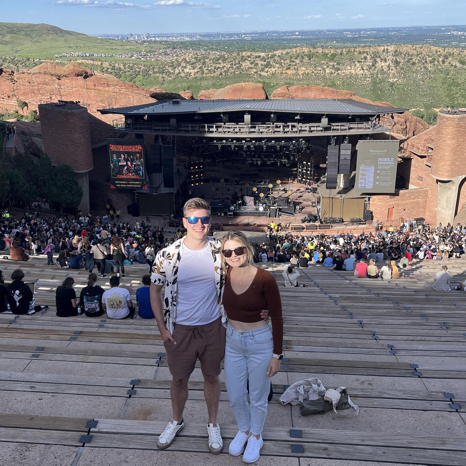 All Time Low concert at Red Rocks. We got engaged after this show :)

- CO, 2024