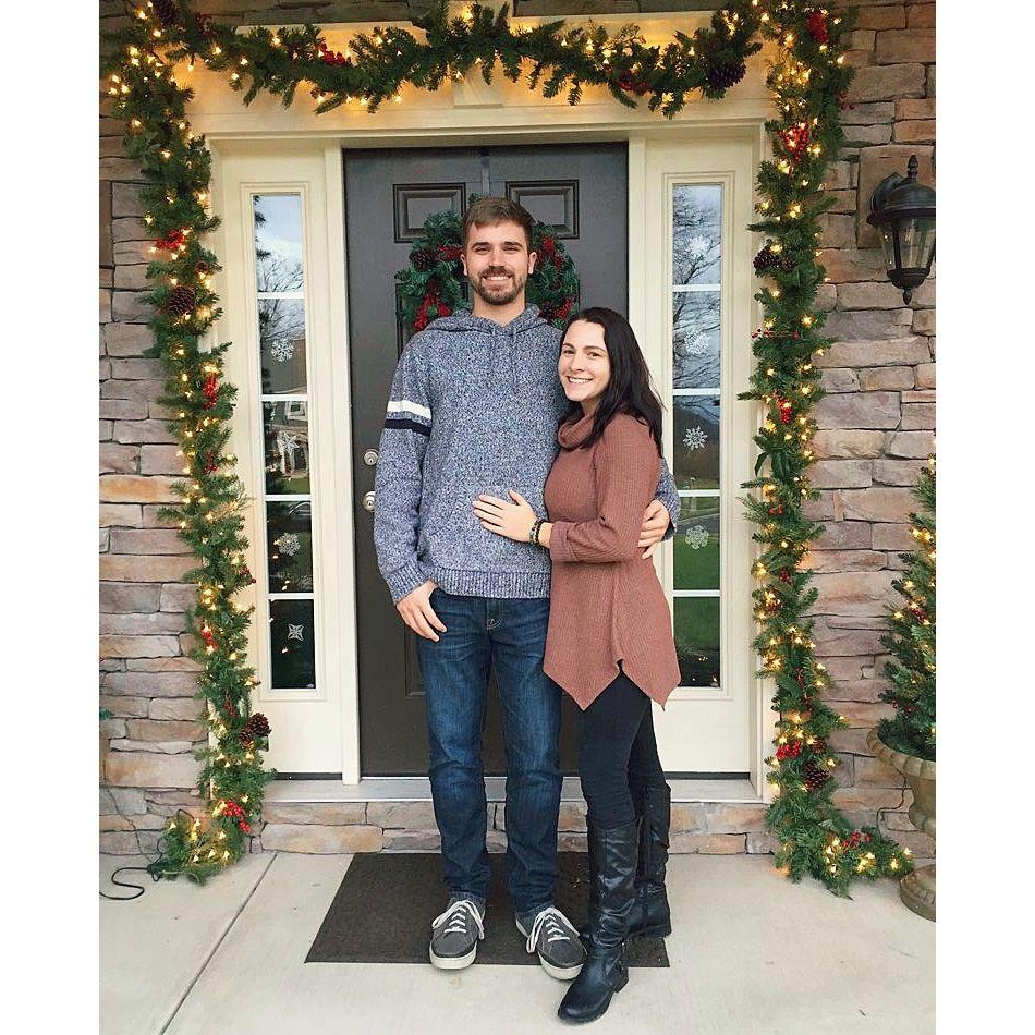 Our first Christmas together.