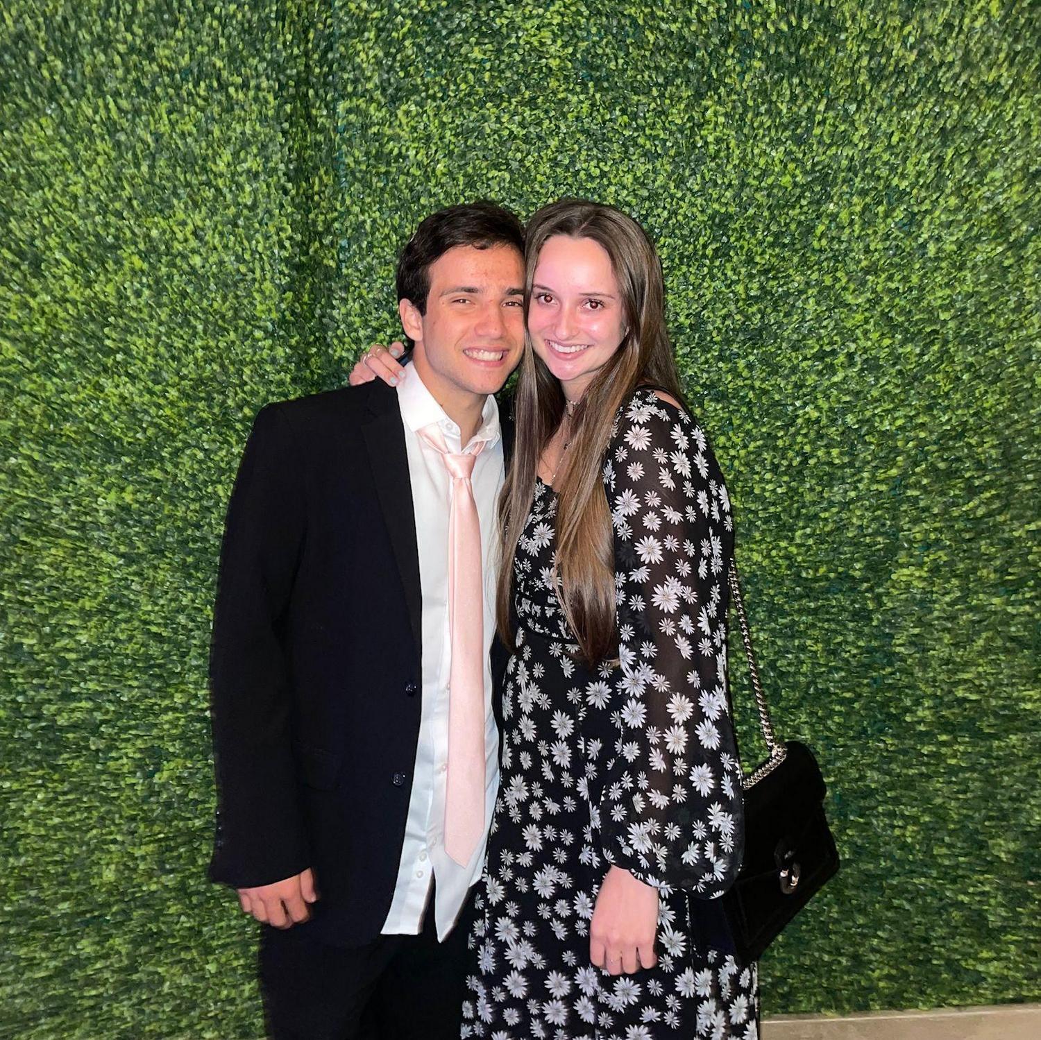 At Michelle and Aries wedding