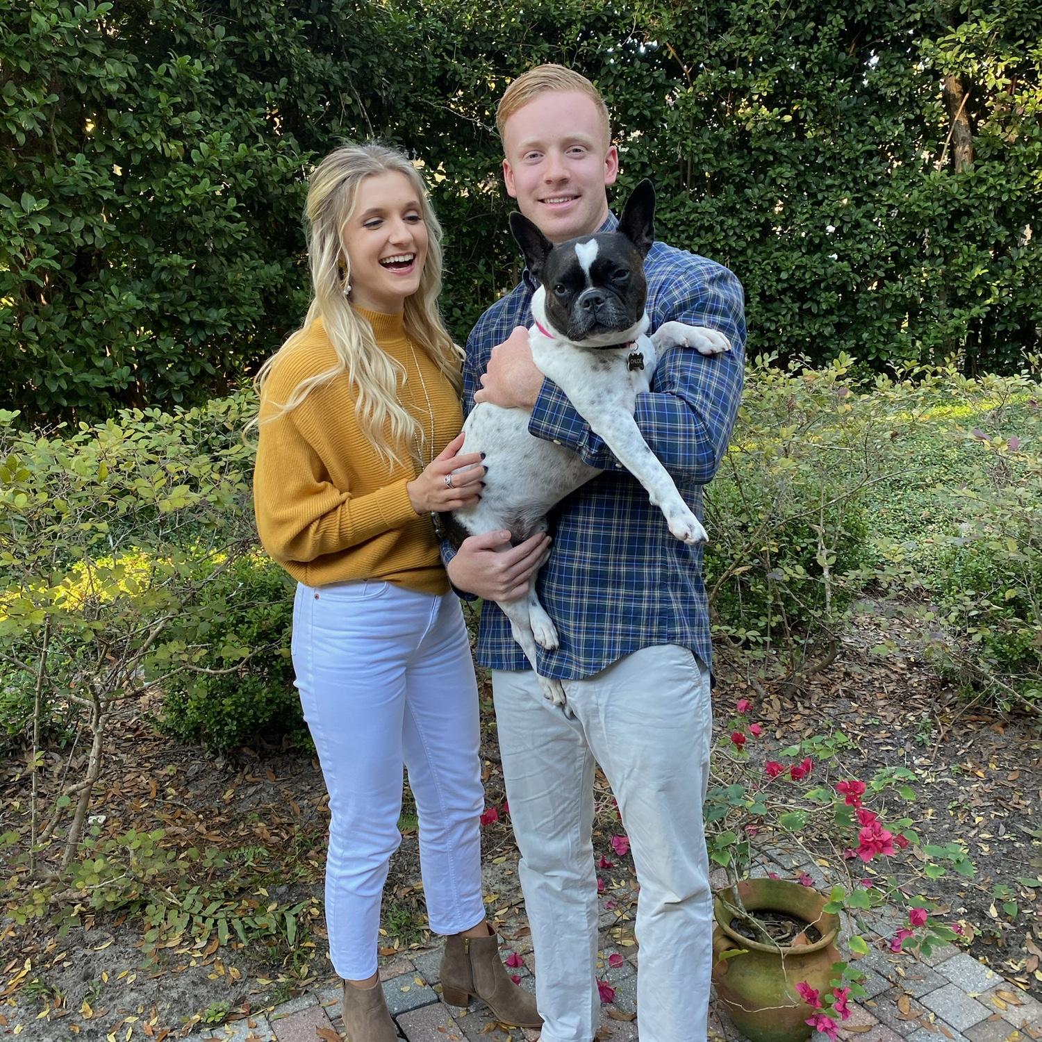 Our first Thanksgiving together with Chloe!