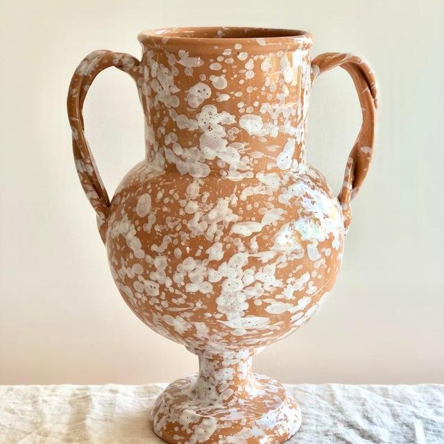 Pompeii Amphora Vase - Sienna