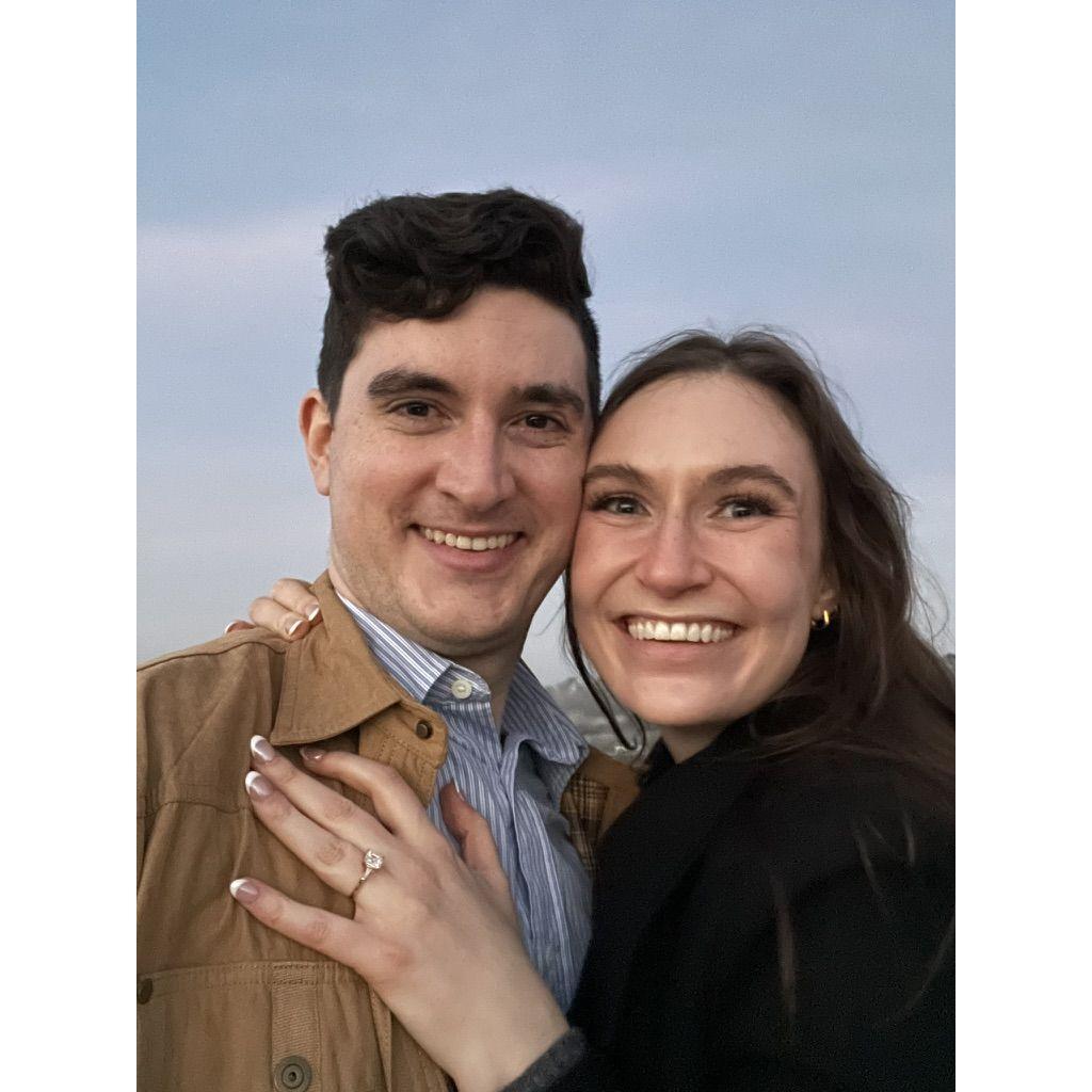 We're engaged!