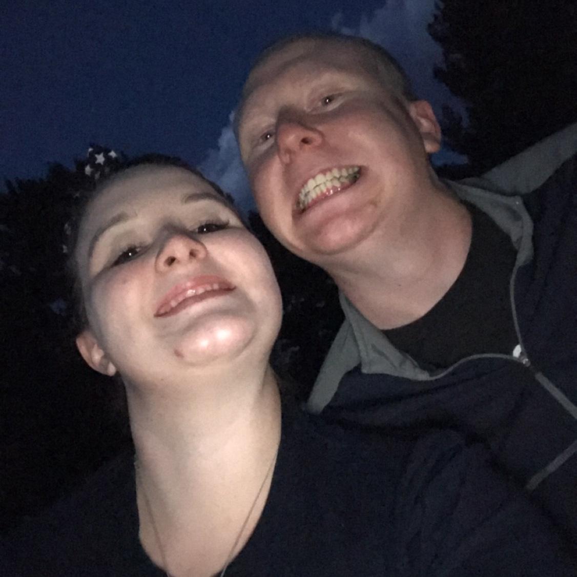 July 4, 2019
William and Tori spent their first July 4th watching the fireworks at her grandparent house.