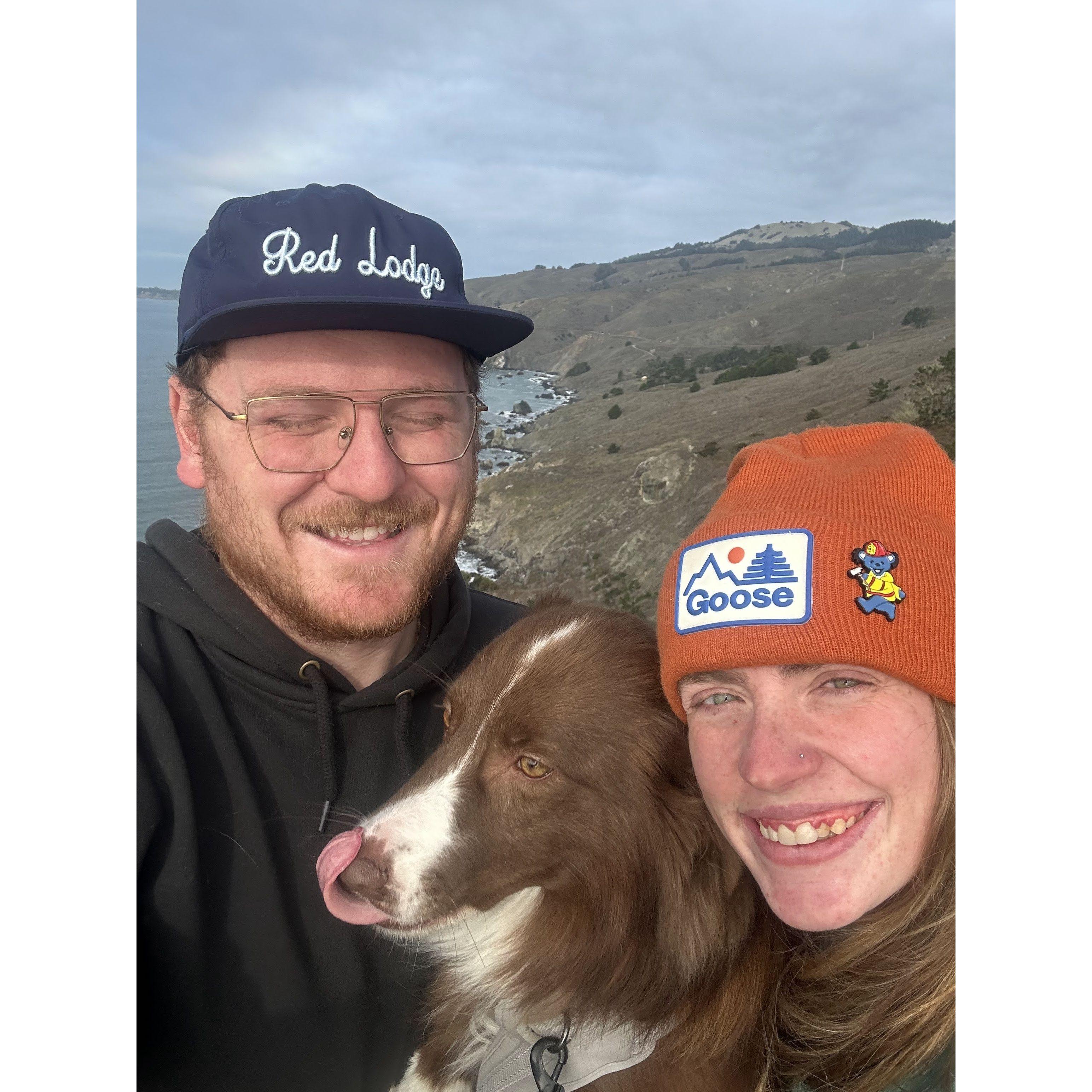 After visiting family in Milwaukee and New Jersey spending Christmas with Megan and Michael in Grand Junction CO we took a road trip up the 101 in California.