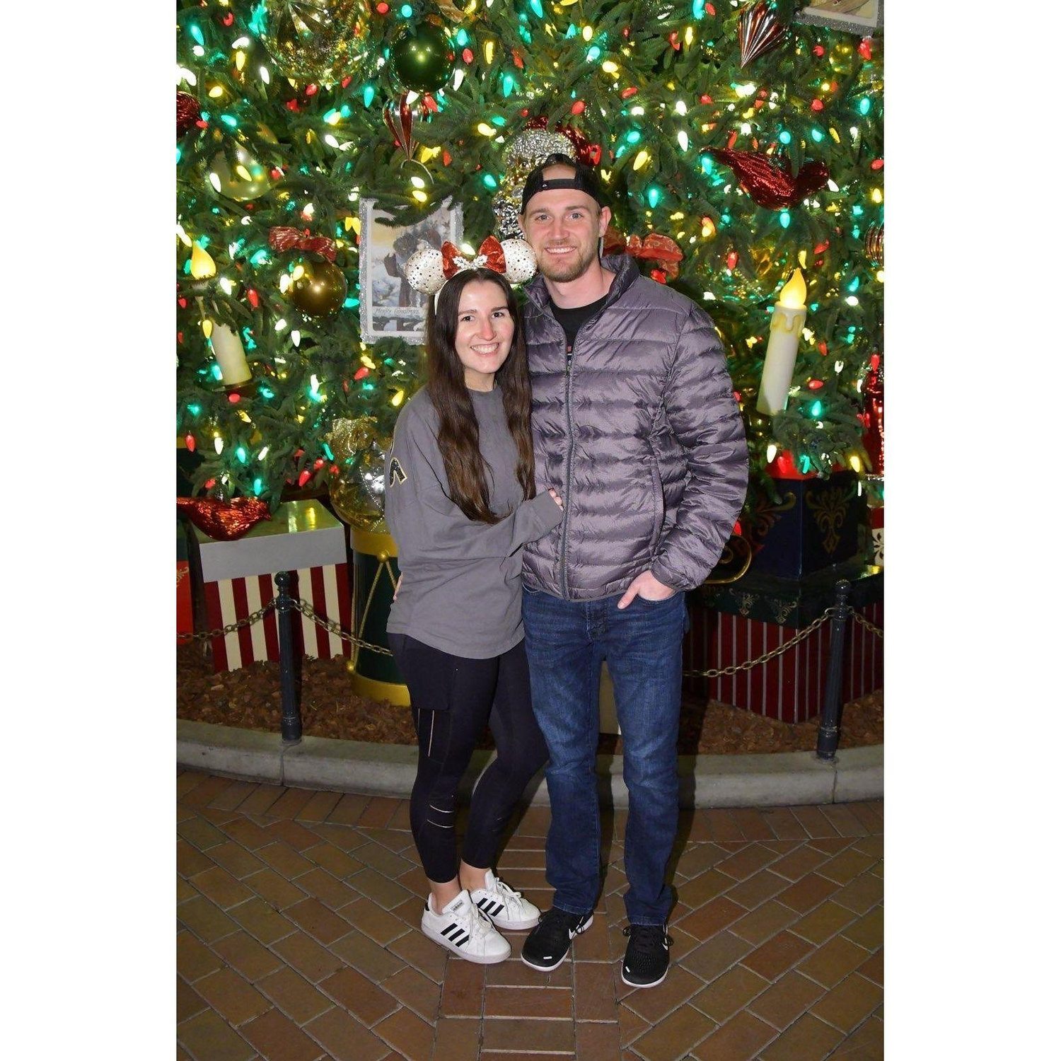 Mark's favorite photo of us and our first Disney trip together.