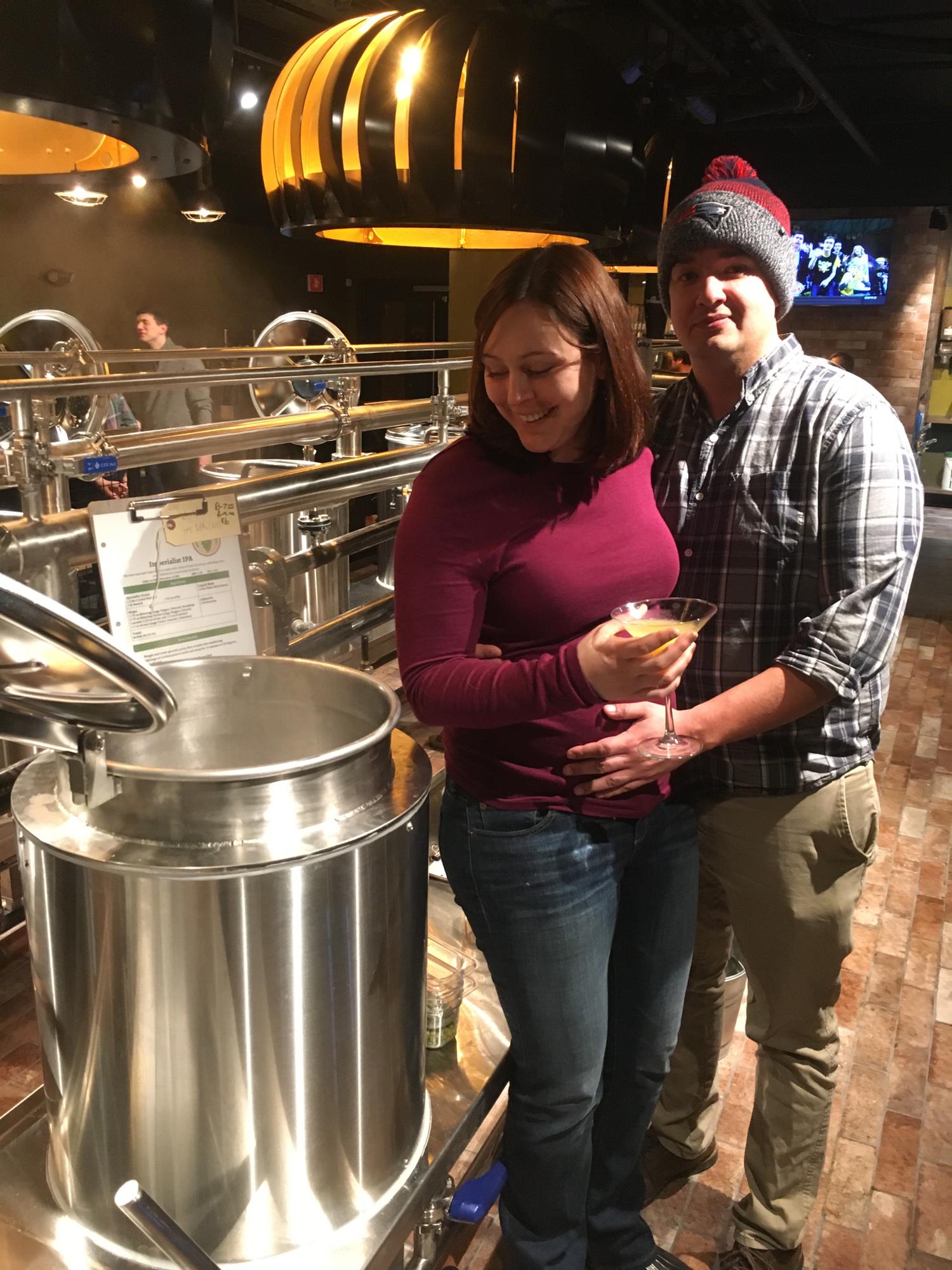 Our first brew