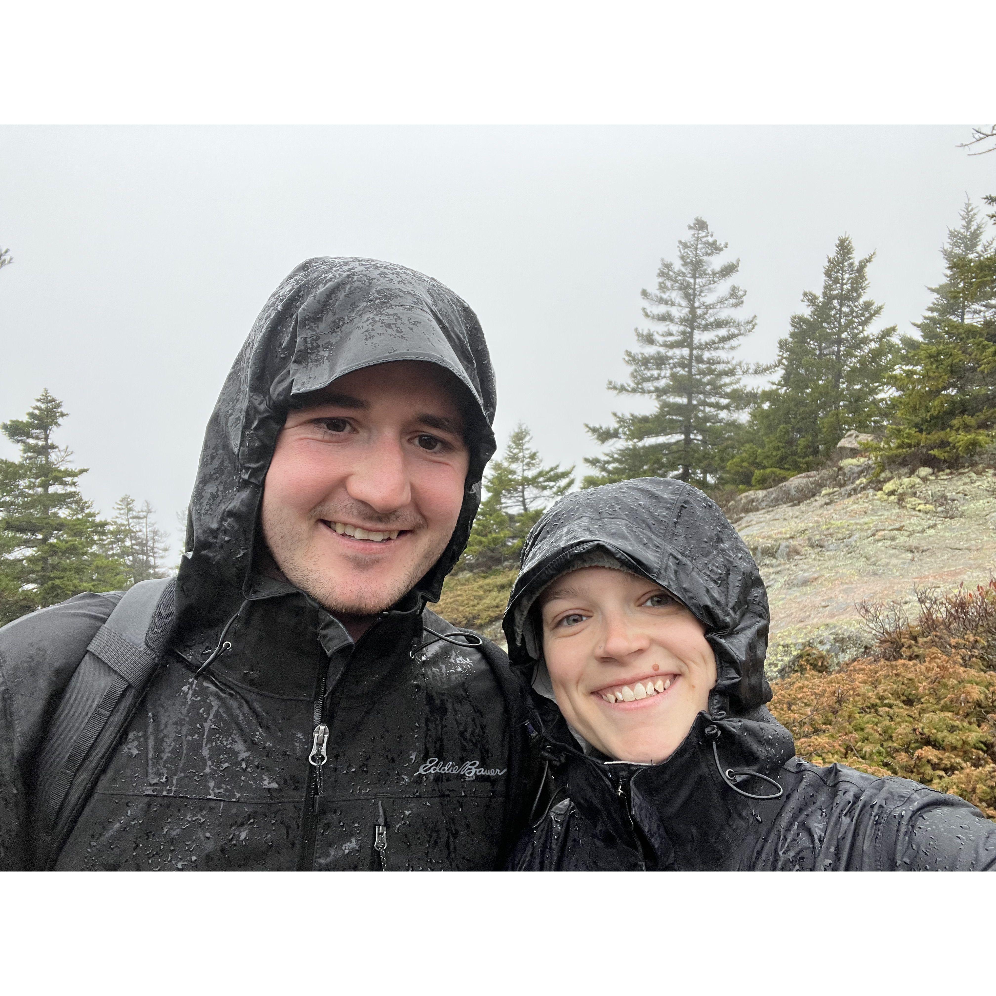 Acadia National Park in the rain (2022)