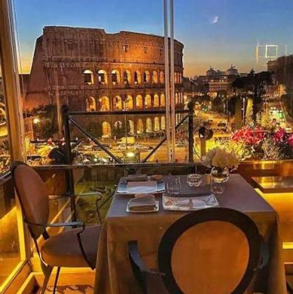 Dinner For Two in Rome