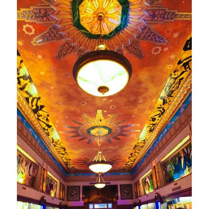 How gorgeous is this ceiling?