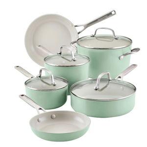 KitchenAid Hard Anodized Ceramic Nonstick 10 Piece Set - Macy's