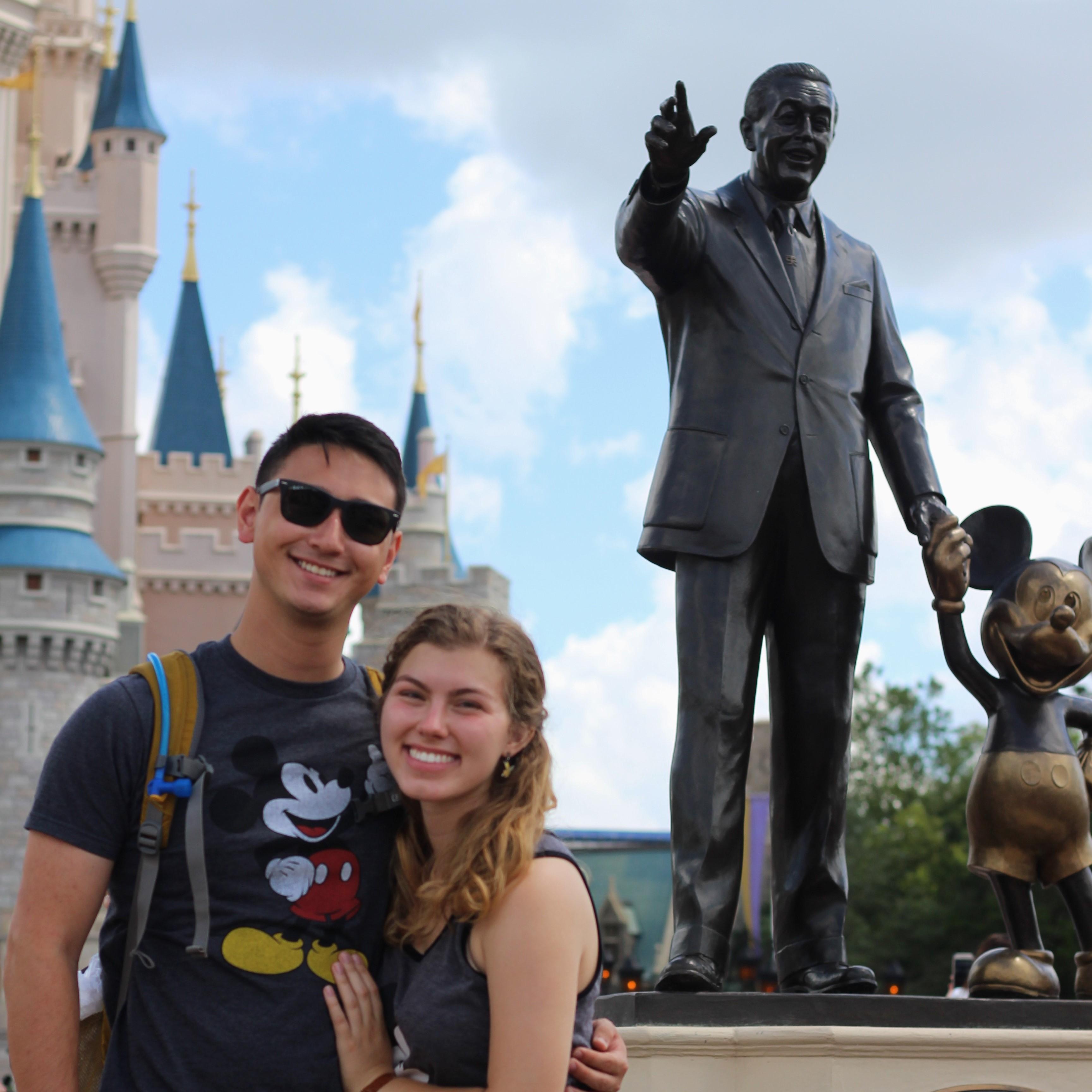 2016: Sam's first time to Amanda's favorite place.