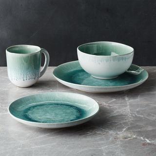 Caspian 4-Piece Reactive Glaze Place Setting, Service for 1