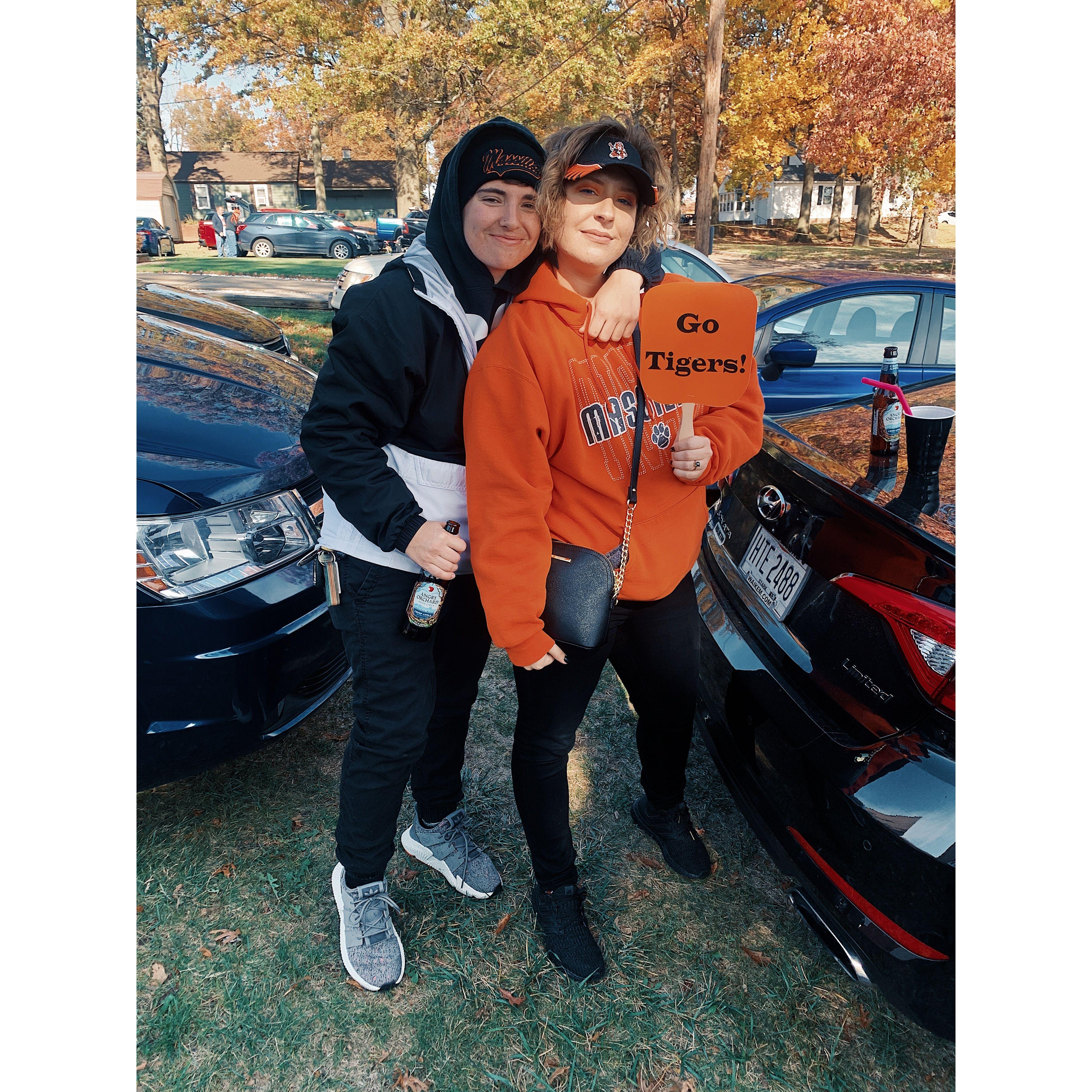 Holly's first Massillon vs. McKinley game!