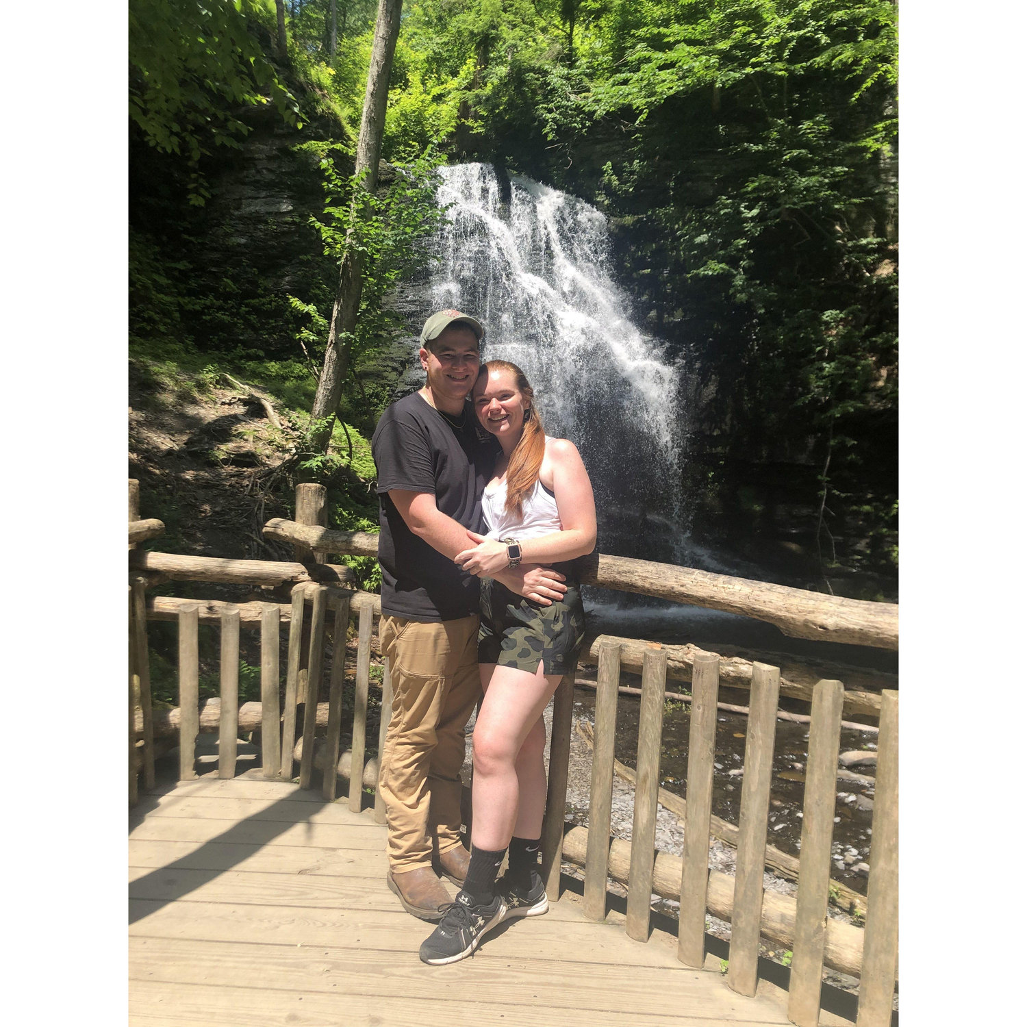 Bushkill Falls in Bushkill PA