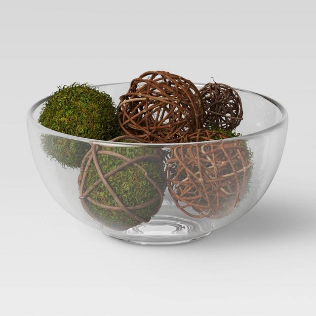 8pc Decorative Wrapped Moss Ball Filler - Threshold™