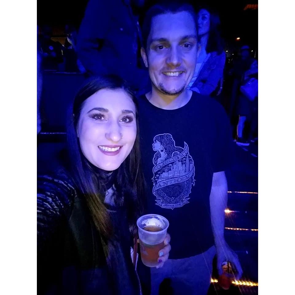 Watching our favorite band in Hollywood