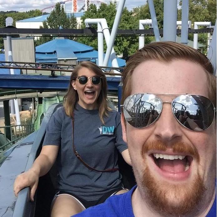 In case you were wondering, Dylan is the BEST person to go on a roller coaster with. Hershey PA 2017