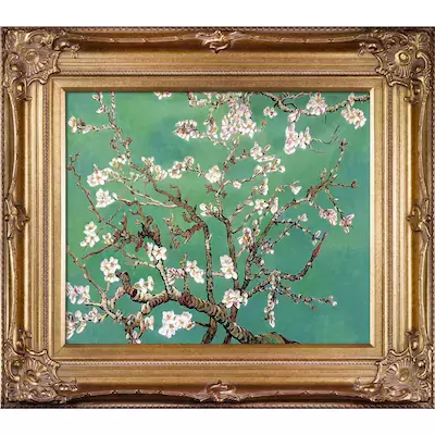 La Pastiche Framed 30-in H x 34-in W Botanical Painting on Canvas
