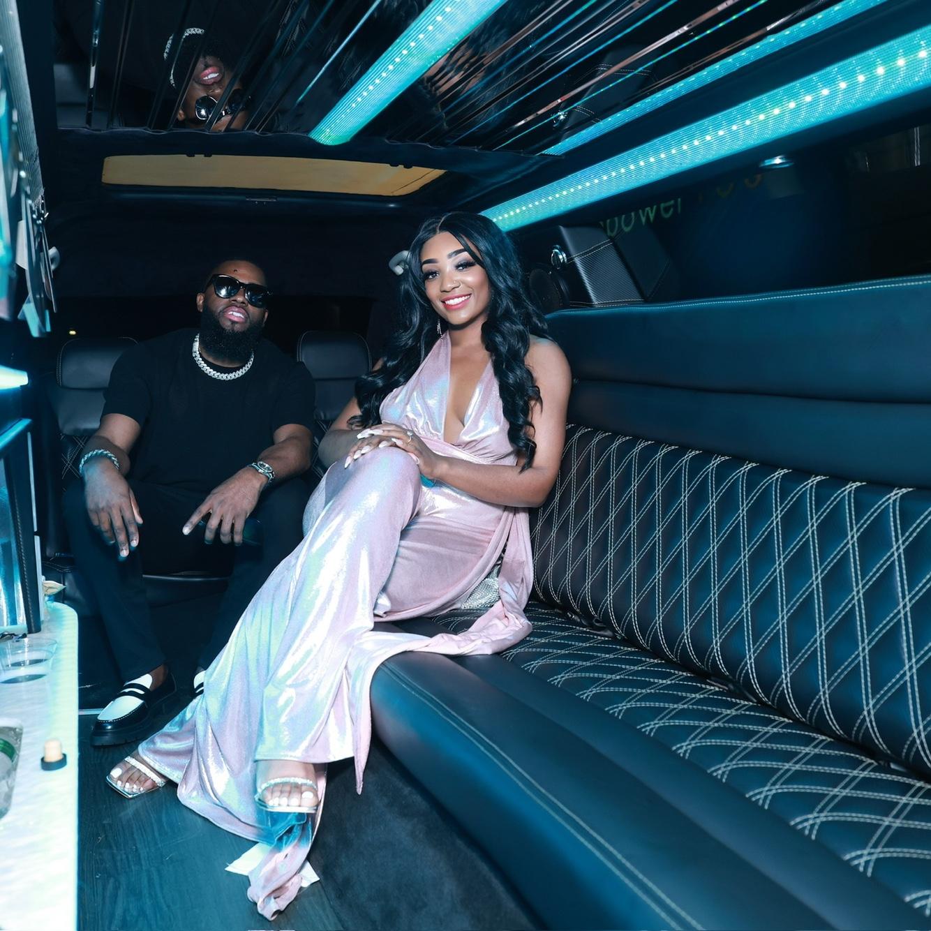 I organized a surprise birthday for him with a limo ride w/his friends to the city of Boston.
