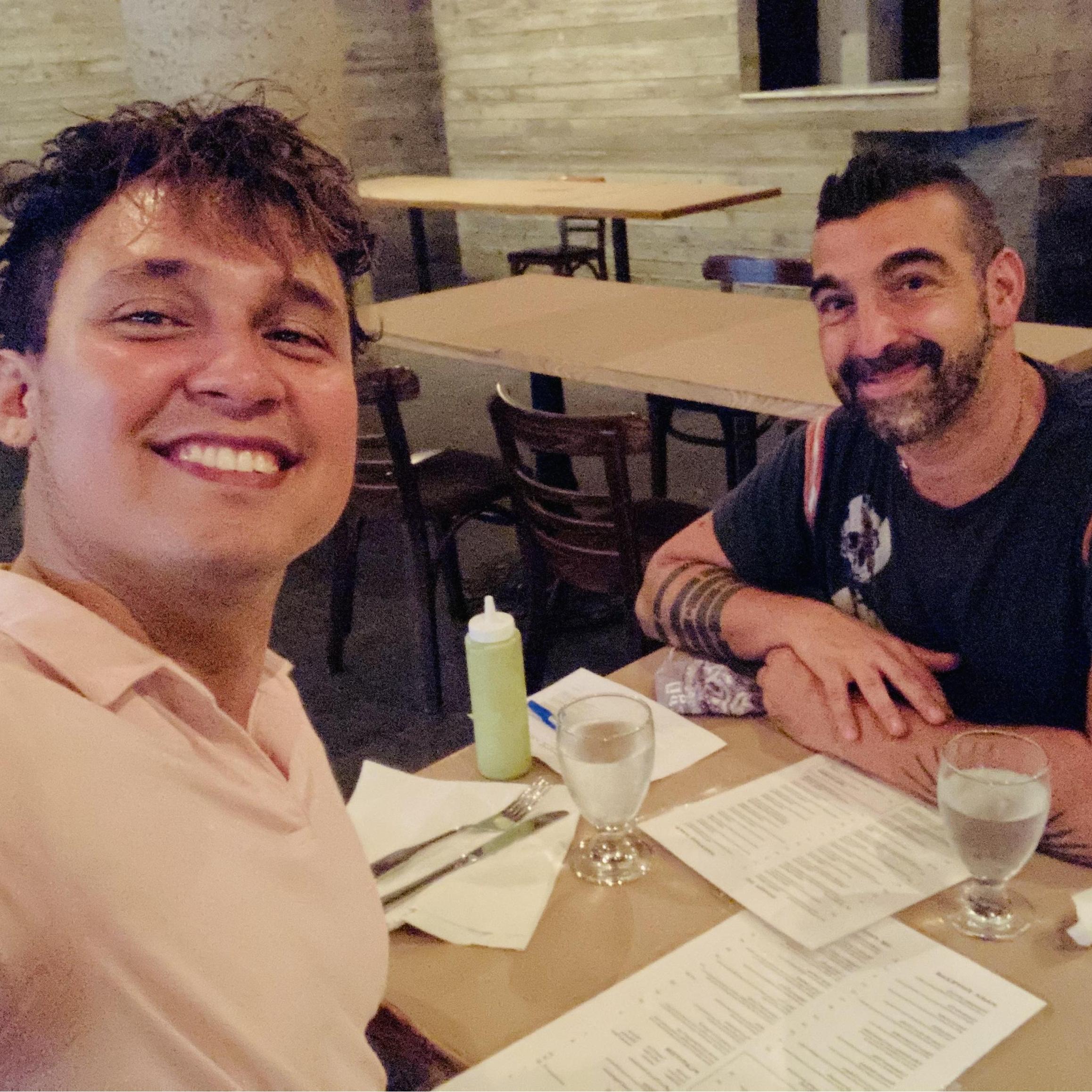 Our very first date in the city 💕