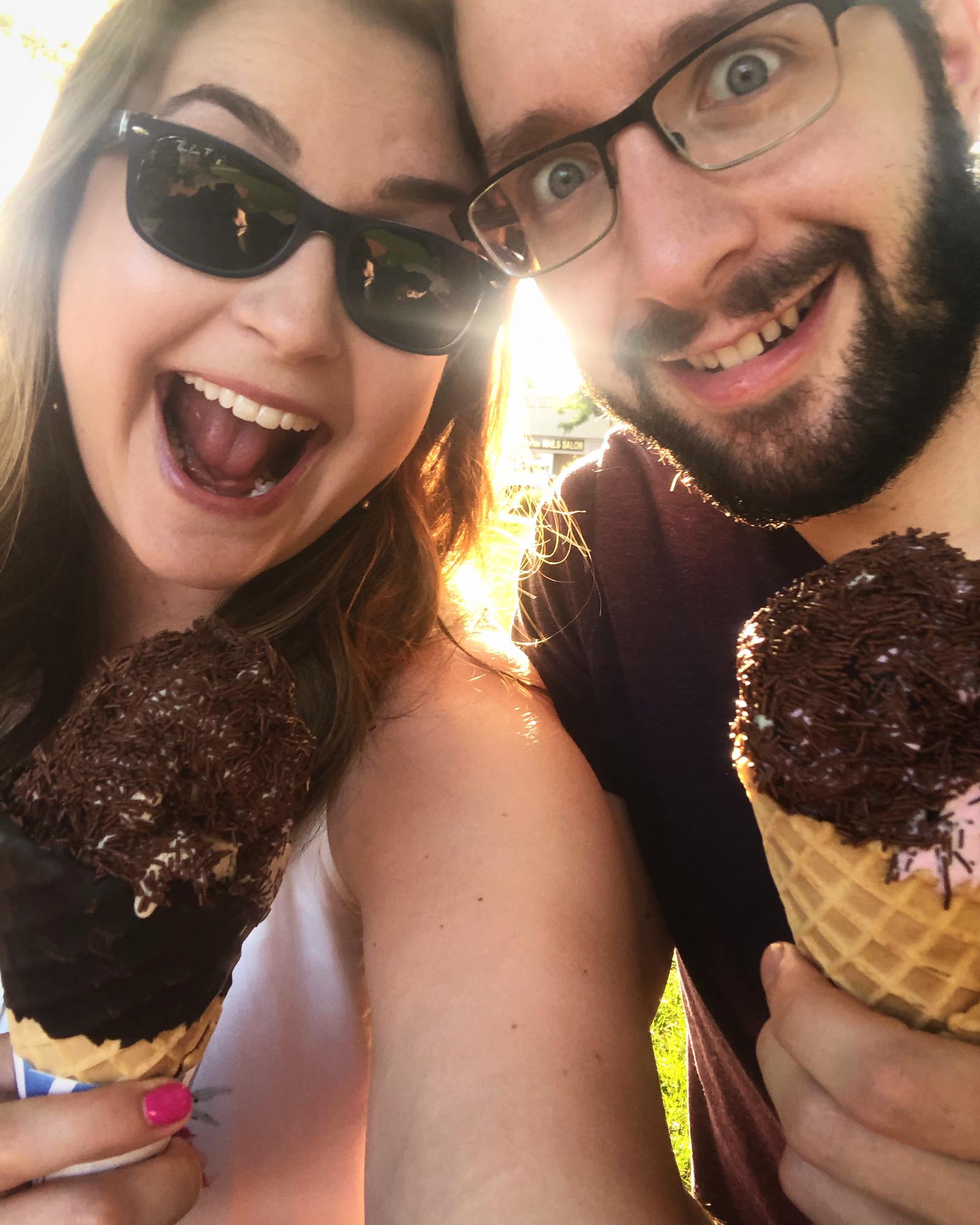 Ice cream is our middle names