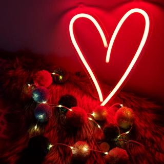 Heart LED Neon Wall Light