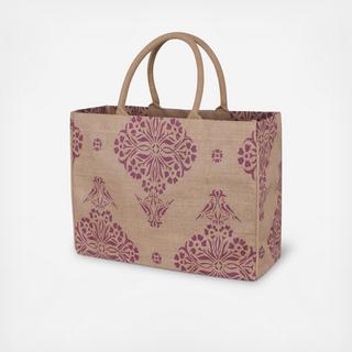Printed Jute Market Bag