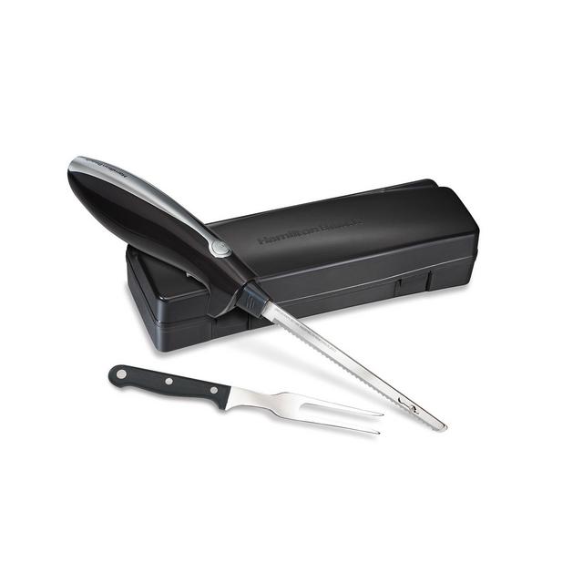 Hamilton Beach Classic Chrome Electric Knife with Case