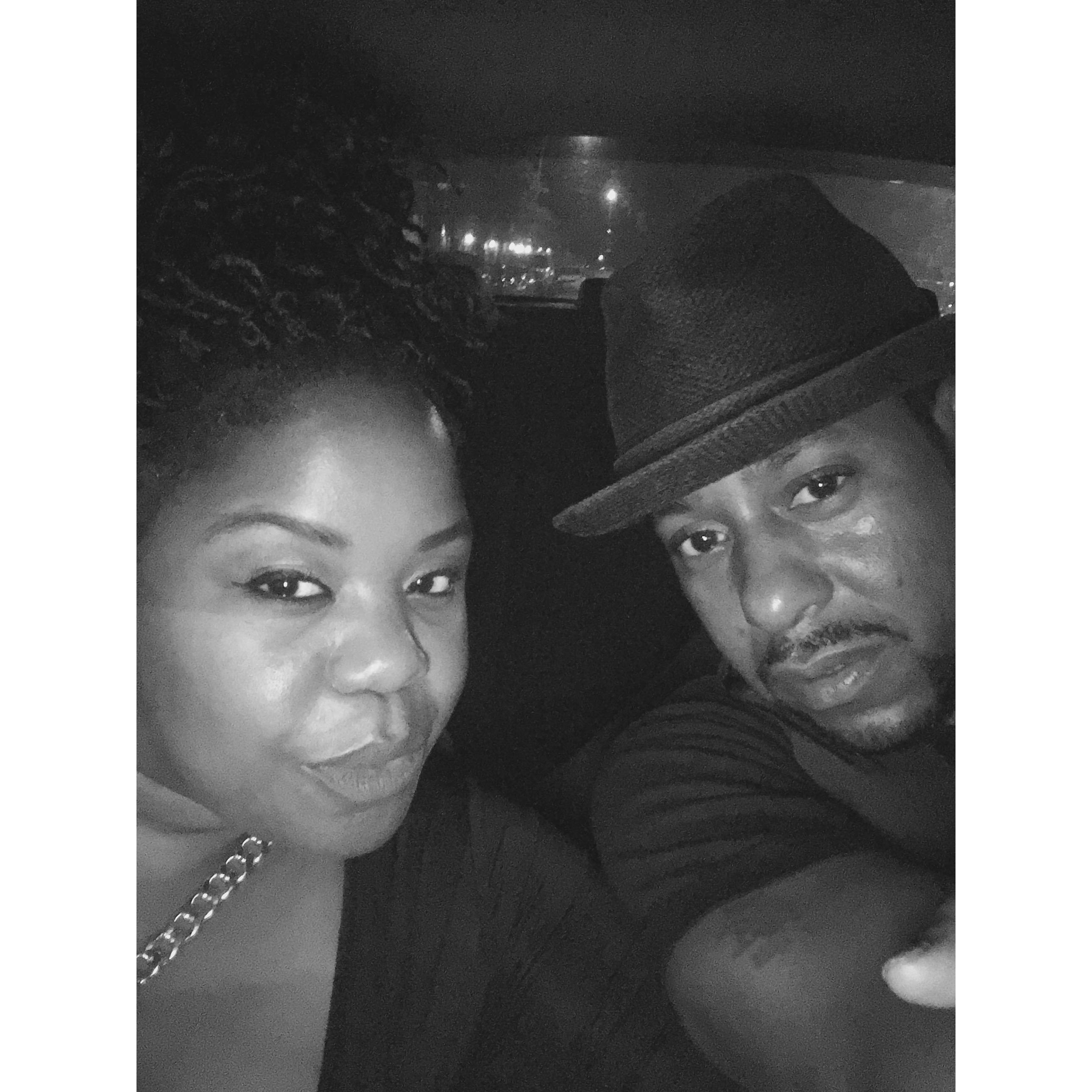 One of many nights out in NYC