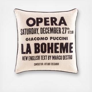 Yorkville La Boheme Pillow