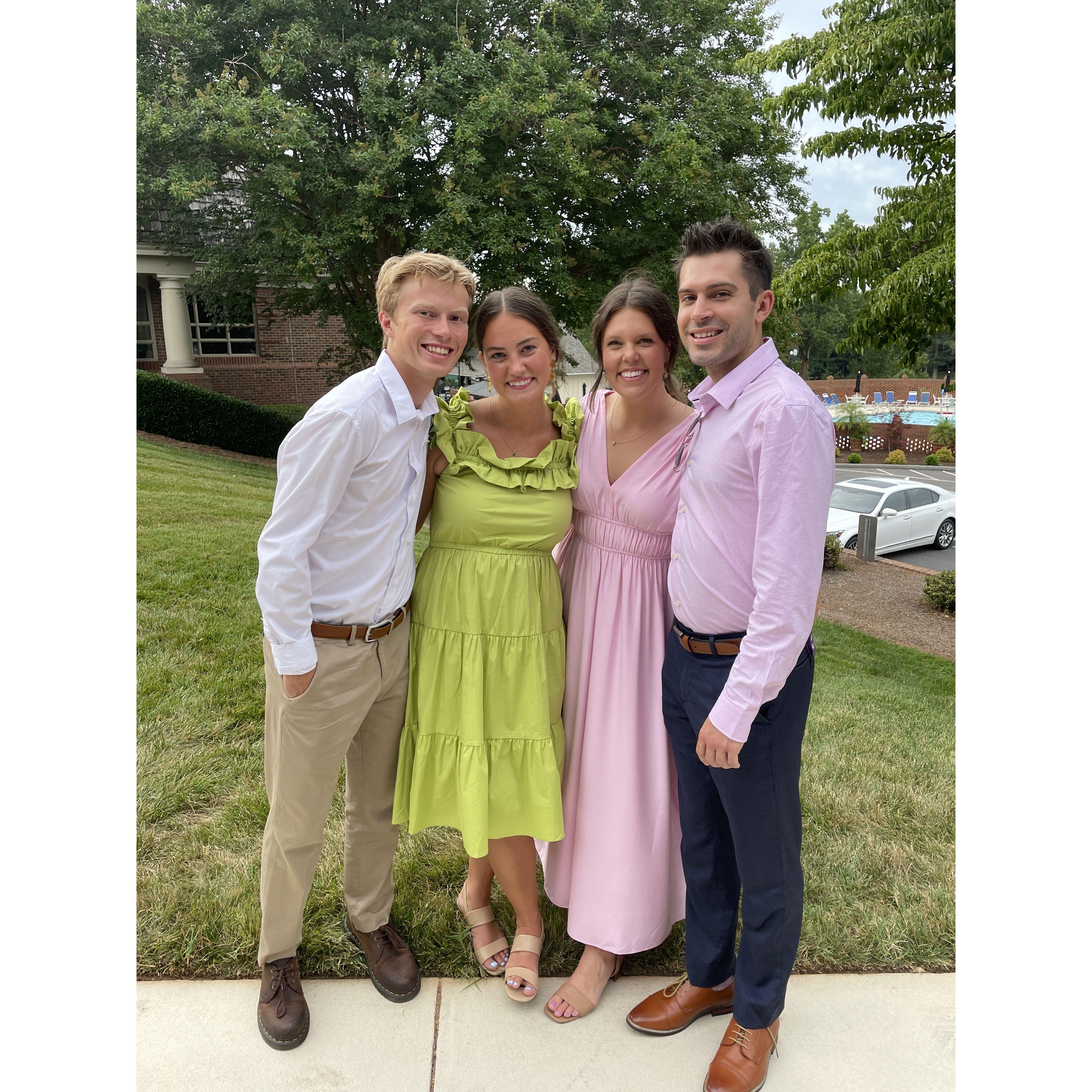 Little did Lauren know, she would be engaged moments after this