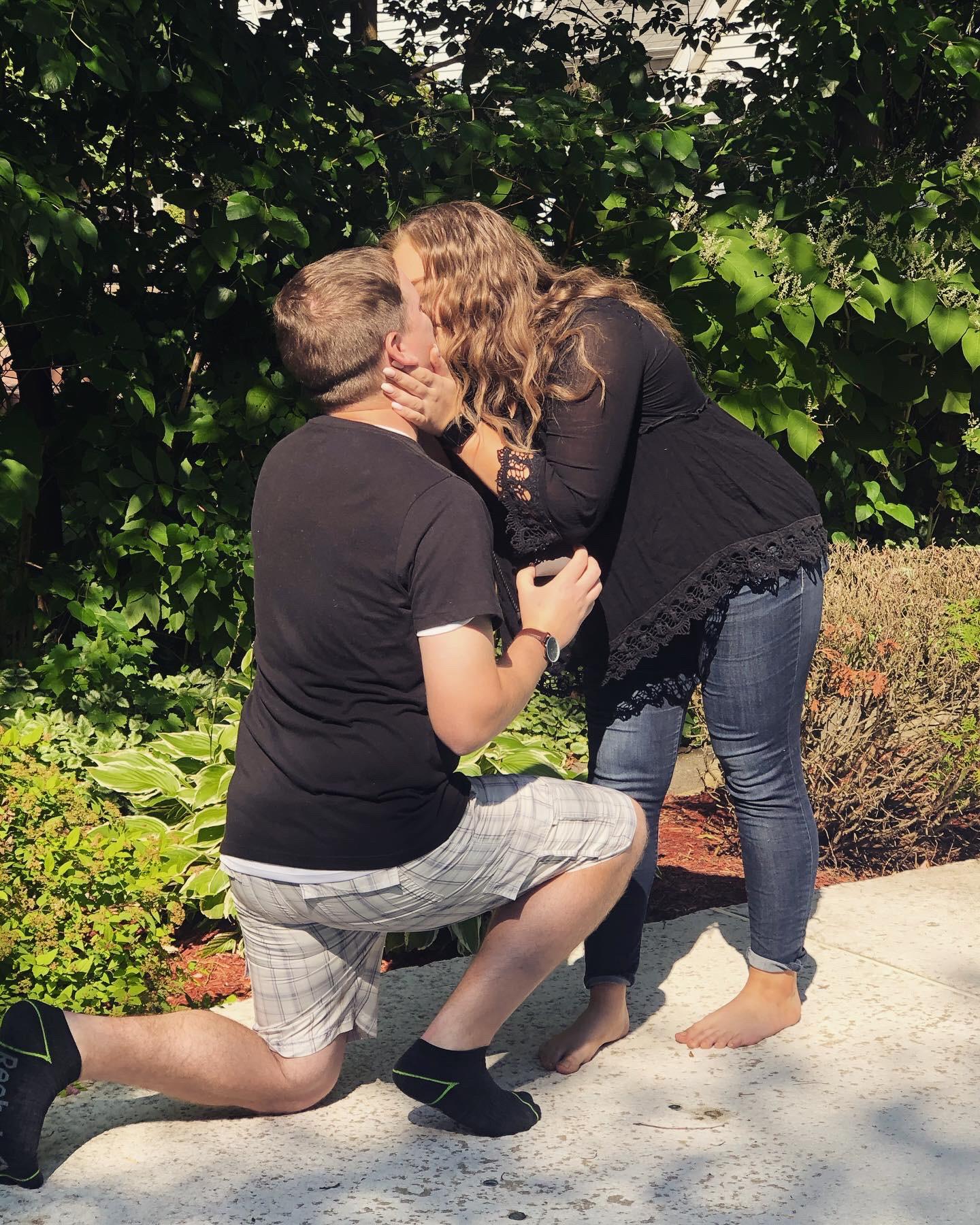 Kisses for the engaged