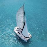 Isla Mujeres Luxury Catamaran Sailing plus Lunch and Open Bar