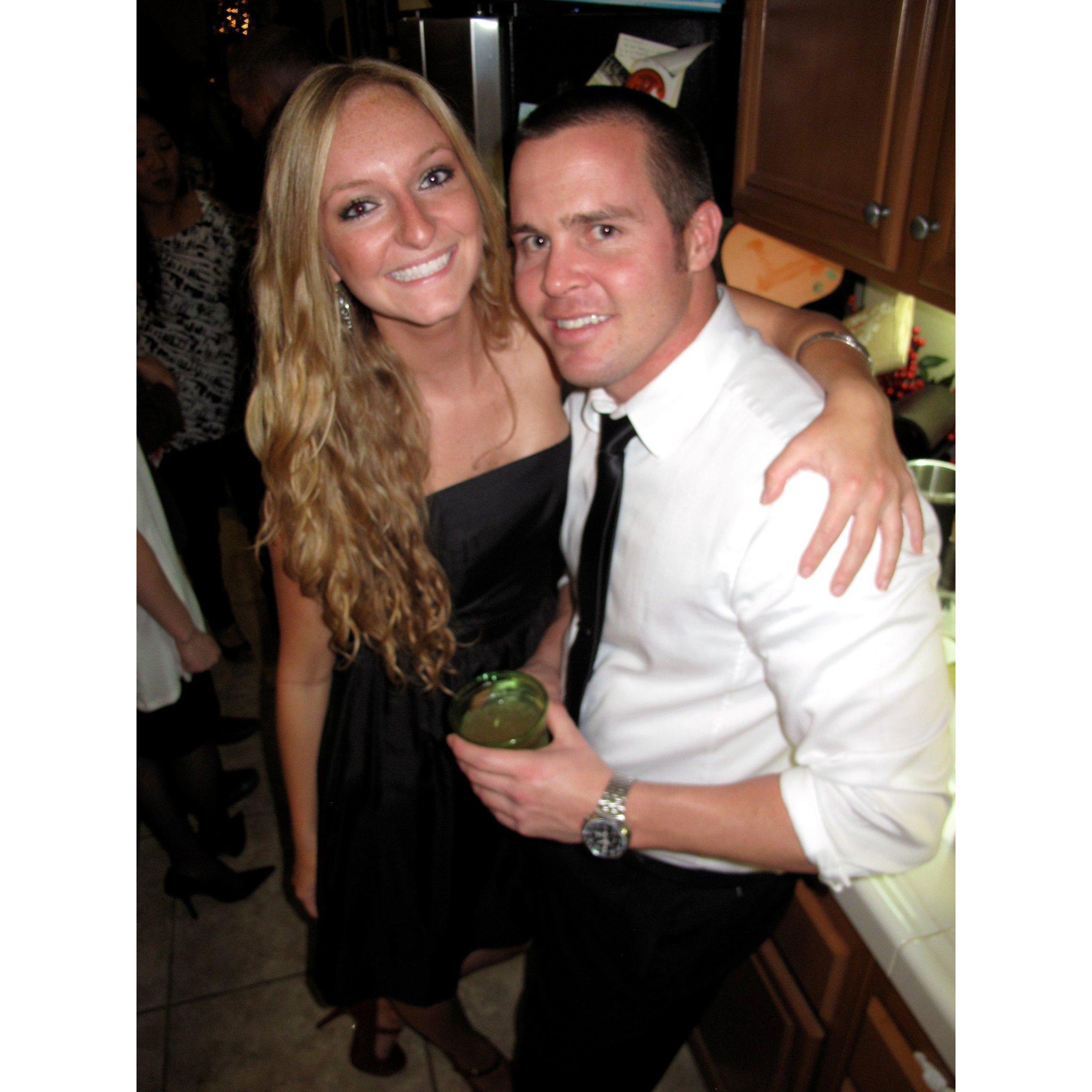 Our first picture taken together. (Christams 2010)