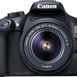 Canon - EOS Rebel T6 DSLR Camera with EF-S 18-55mm f/3.5-5.6 IS II Lens - Black