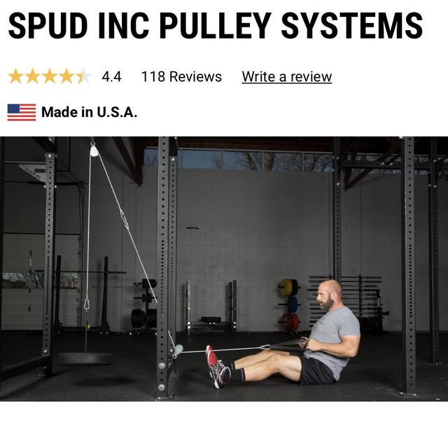 Home gym pulley system
