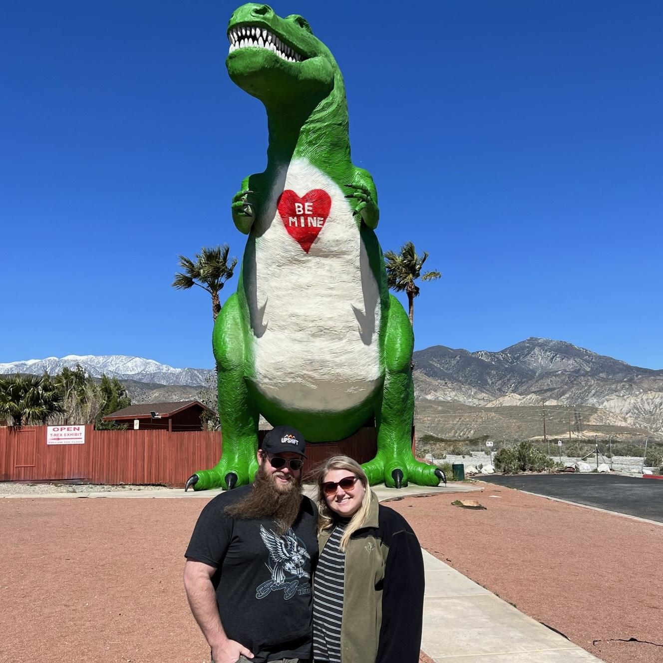 Cabazon Dinosaurs on the way to Joshua Tree National Park