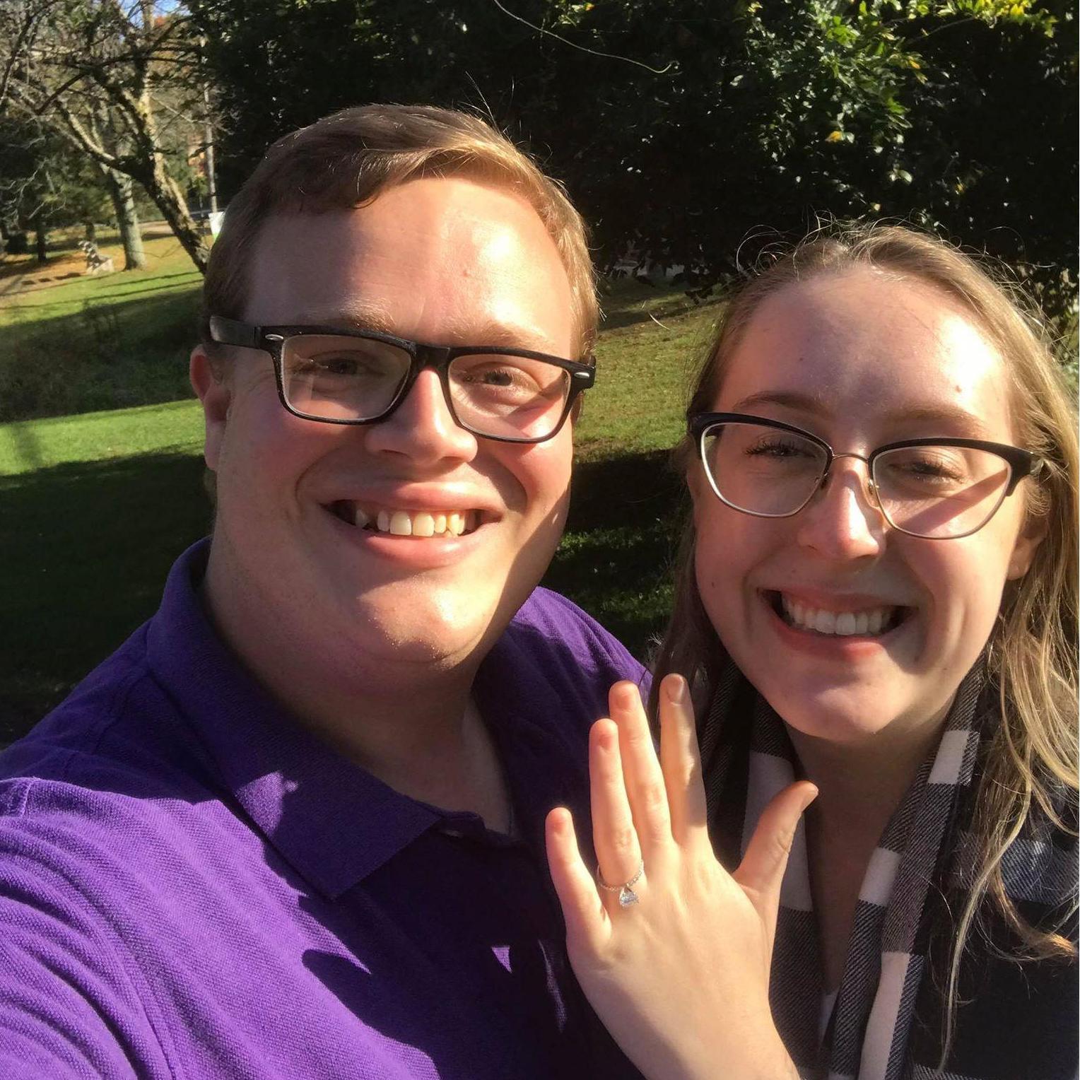 Mike popped the question!