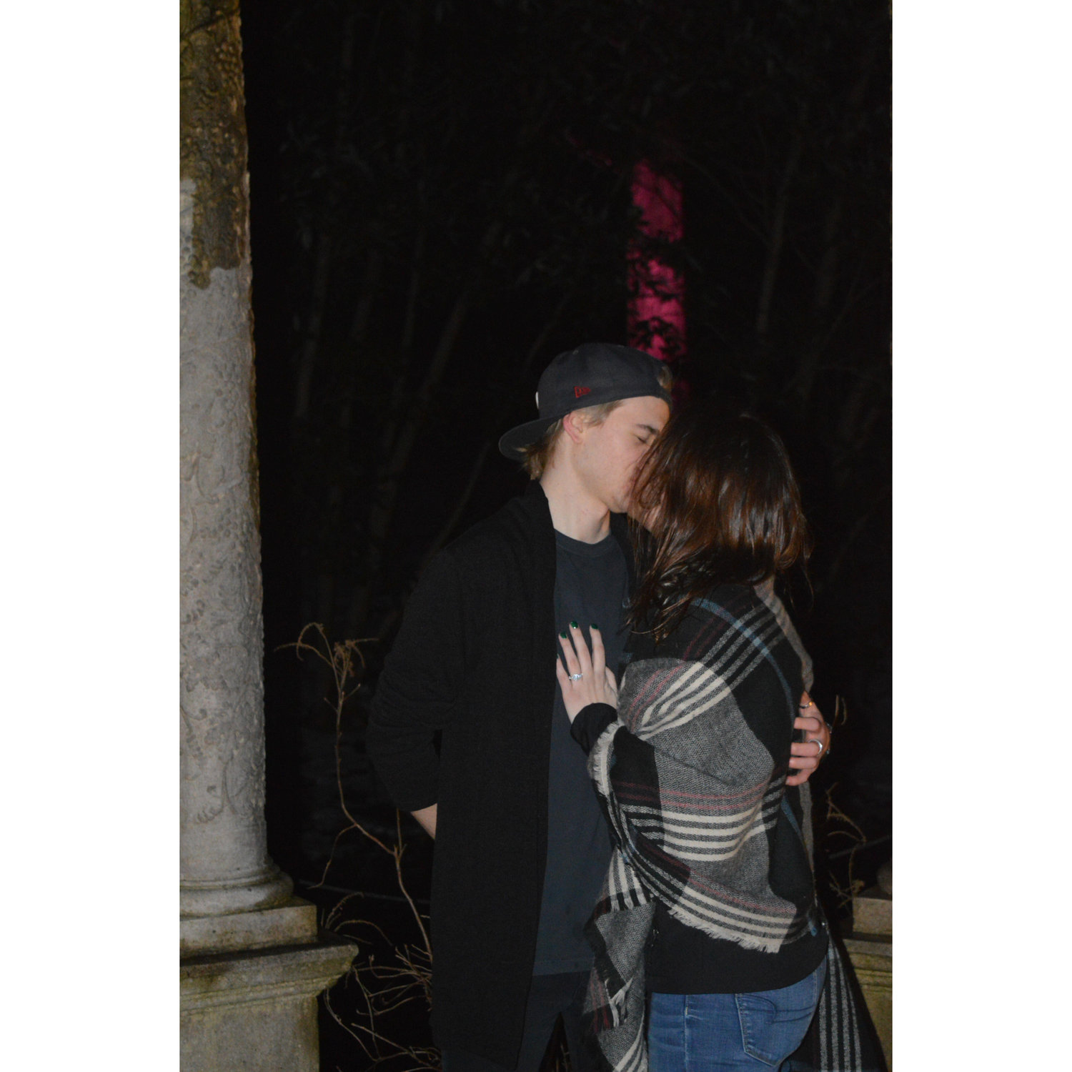 The night we got engaged! December 2020